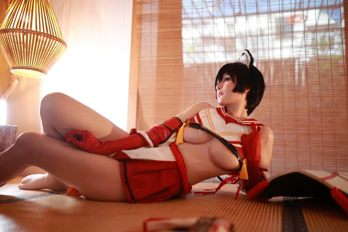 前羽rr – NO.10 碧蓝档案 春日椿 [33P]插图9
